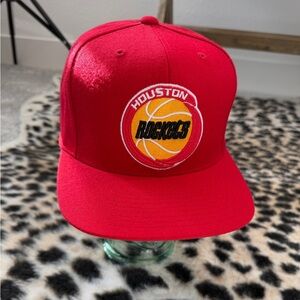 Houston Rockets 1972-1994 Hardwood Classics Scarlet 59FIFTY Fitted Men’s 7 3/8